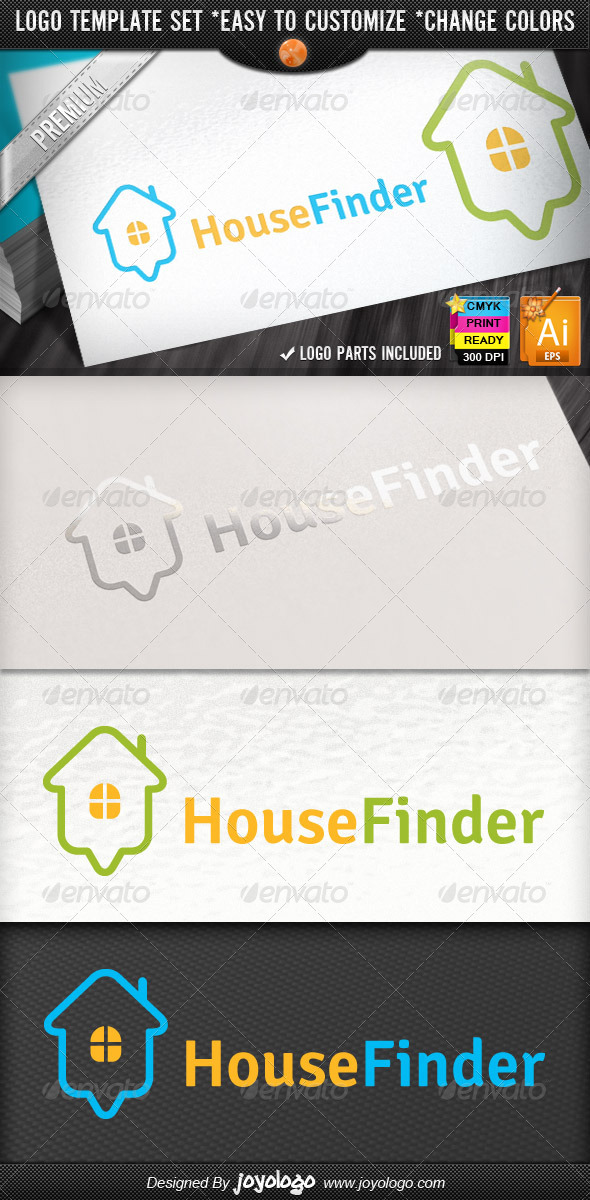 Online Home Search Map Pointer House Finder Logo Online Home Search Map Pointer House Finder Logo