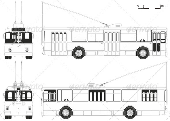 Vector Trolleybus