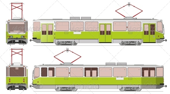 Vector City Tram