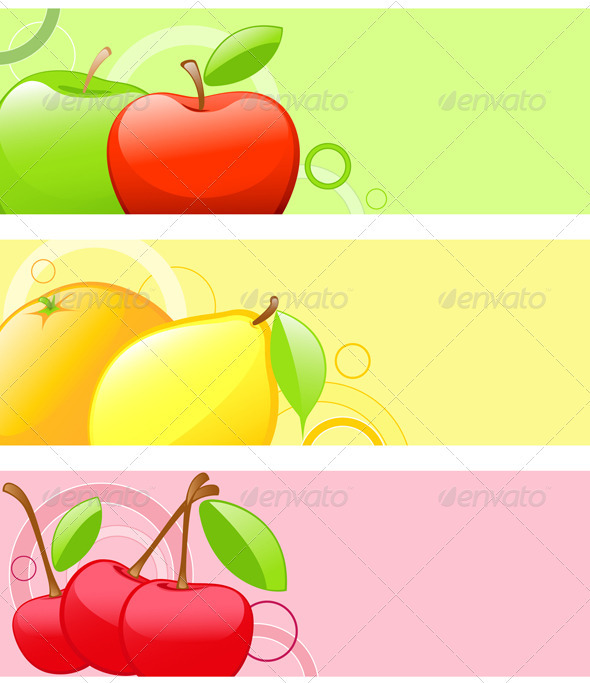 Bright Fruit Backgrounds