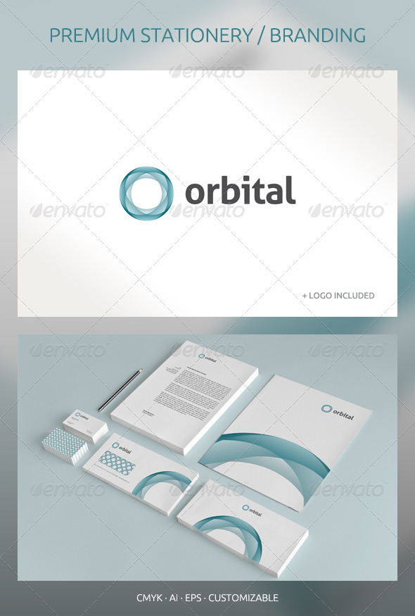 Orbital Abstract Corporate Identity Orbital Abstract Corporate Identity