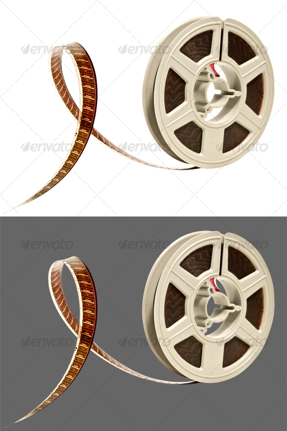 Super 8 color film reel Super 8 color film reel