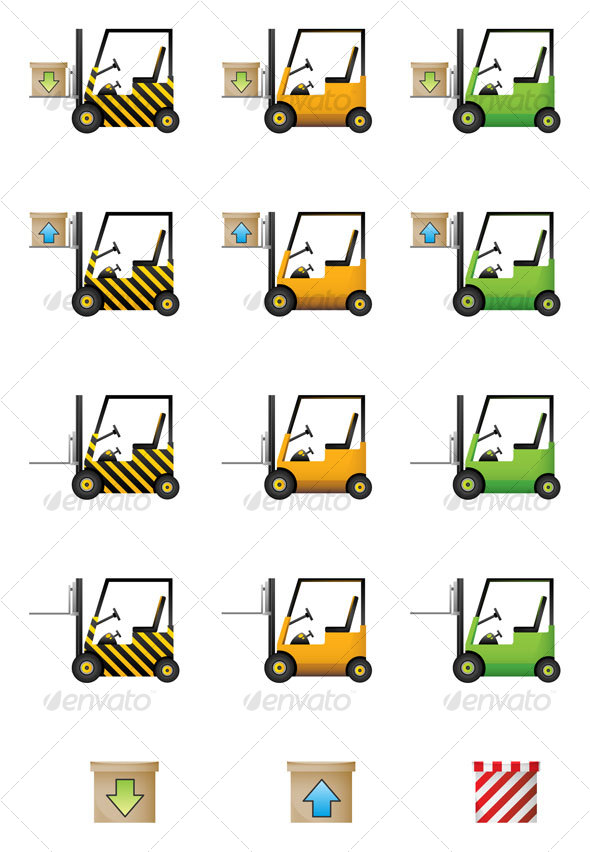 Download and Upload Cars Icon Set Download and Upload Cars Icon Set
