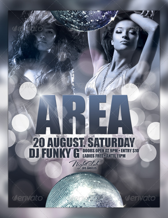 Area Flyer Template Area Flyer Template