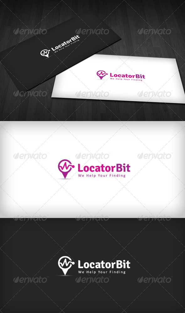 Locator Bit Logo Locator Bit Logo