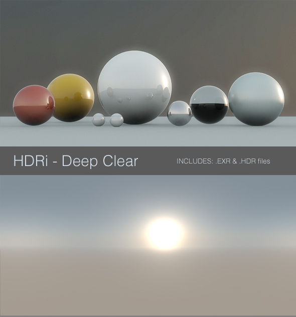 HDRi - Deep Clear - 3DOcean Item for Sale