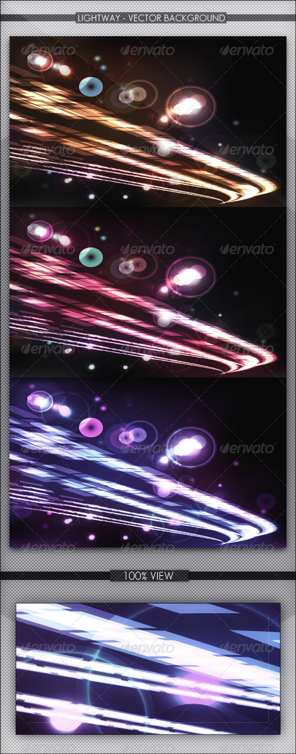 Lightway Vector Background Lightway Vector Background