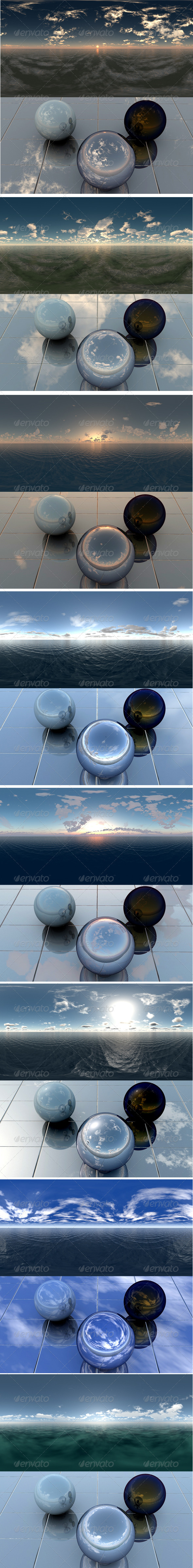 Pack 7 - Sea - 3DOcean Item for Sale