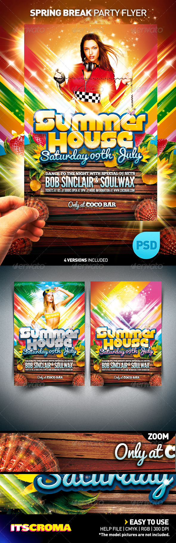 Spring Break Flyer / Summer House