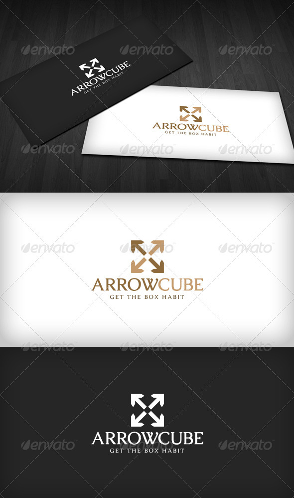 Arrow Cube Logo Arrow Cube Logo
