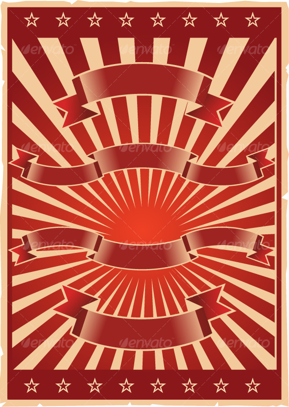 Set of glossy red ribbons Set of glossy red ribbons