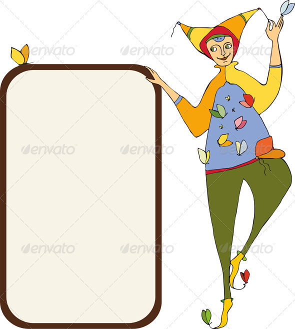 Clown Signboard Clown Signboard