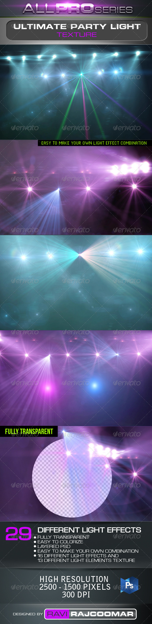Ulitimate Party Light Effects - Abstract Illustrations
