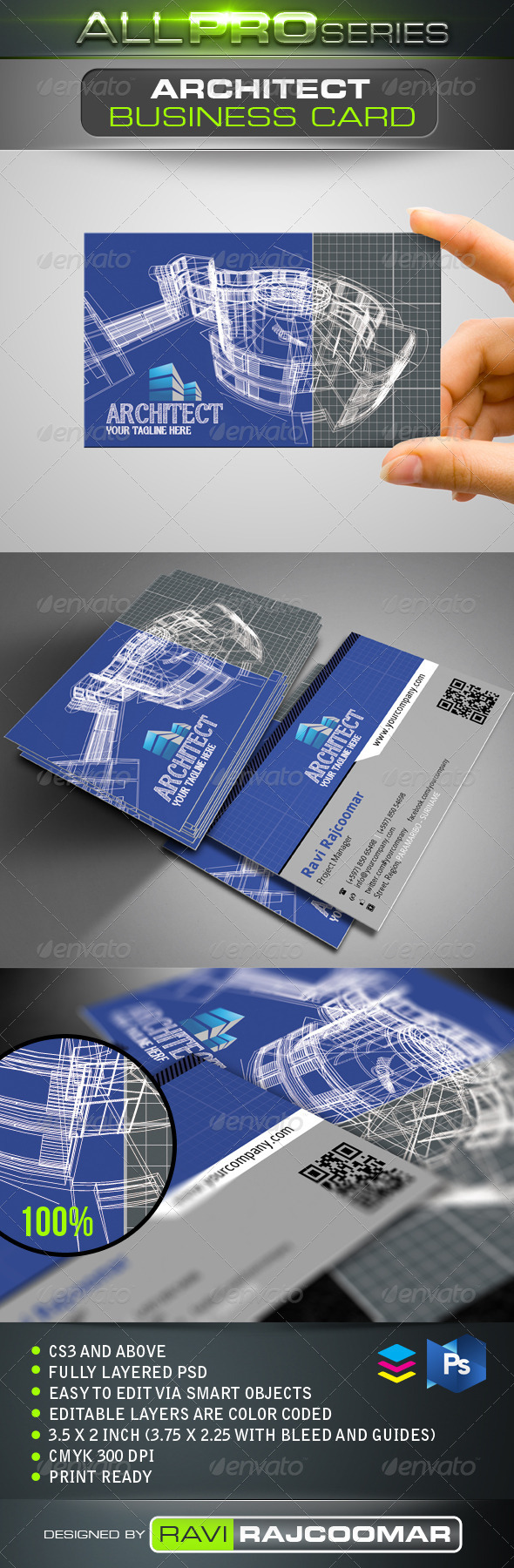 Architect Business Card Architect Business Card