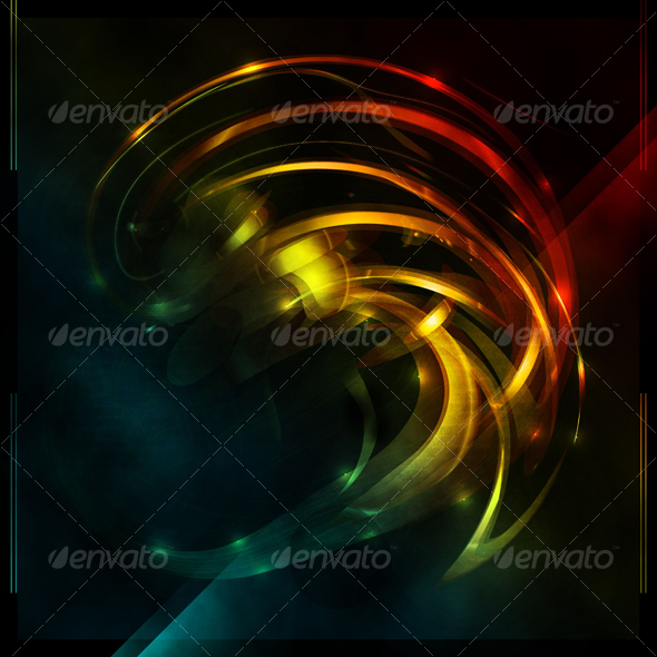Beautiful Abstract Fantasy Background With Star Beautiful Abstract Fantasy Background With Star