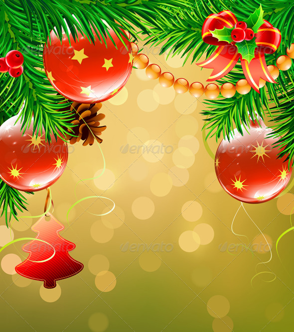 Christmas Background  GraphicRiver