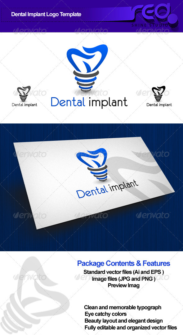 Dental Implant Logo Dental Implant Logo