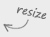 resize