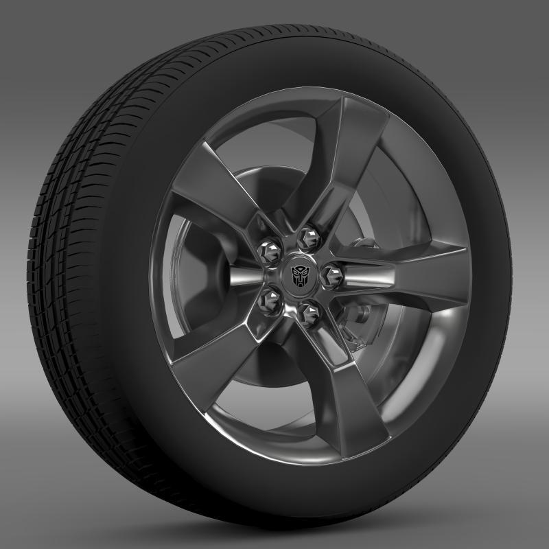 Chevrolet Camaro 2010 transformer wheel - 3DOcean Item for Sale