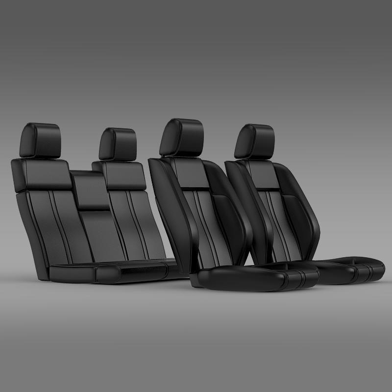 Car seats of Ford Mustang - 3DOcean Item for Sale