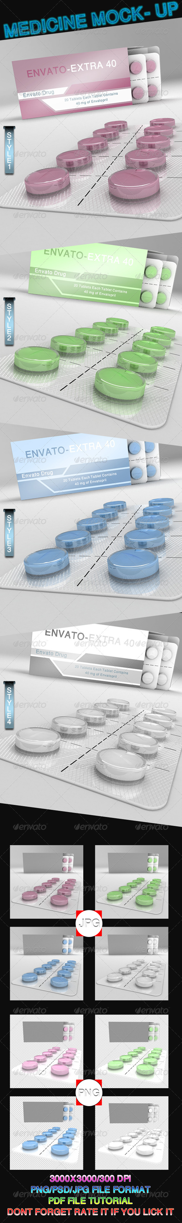 Medicine Mock-Up - Miscellaneous Packaging