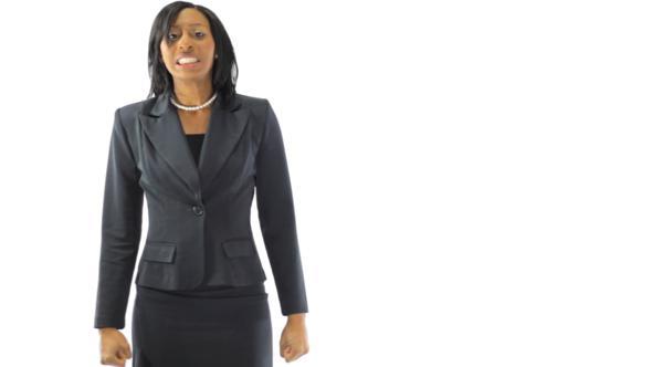 Angry Black Business Woman Angry Black Business Woman