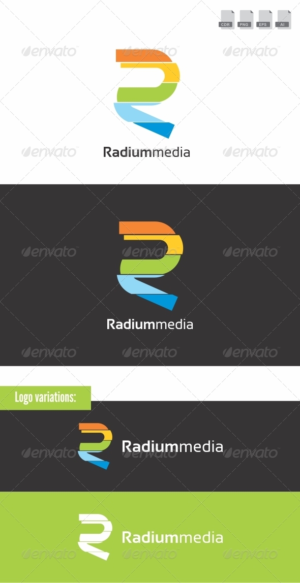 Radium Media - Letters Logo Templates