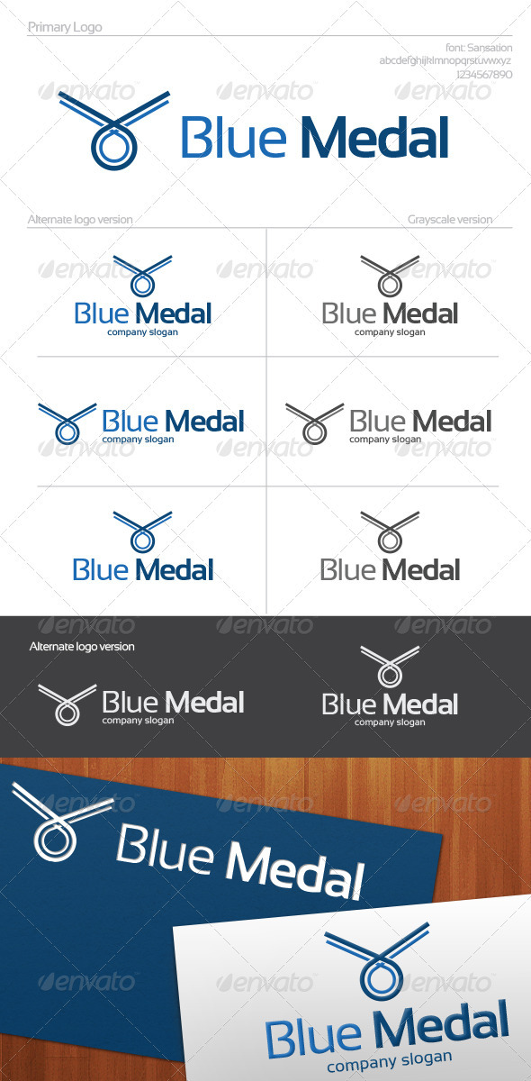Blue Medal Logo Blue Medal Logo