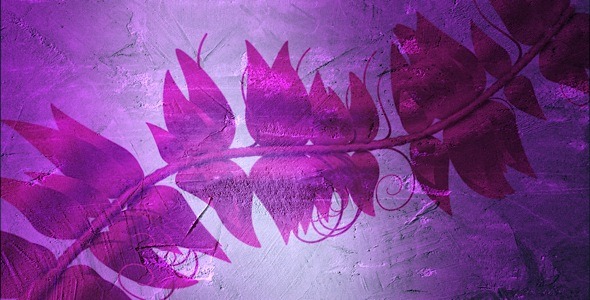 Wall Art Collection Pink Vine HD Loop Wall Art Collection Pink Vine HD Loop