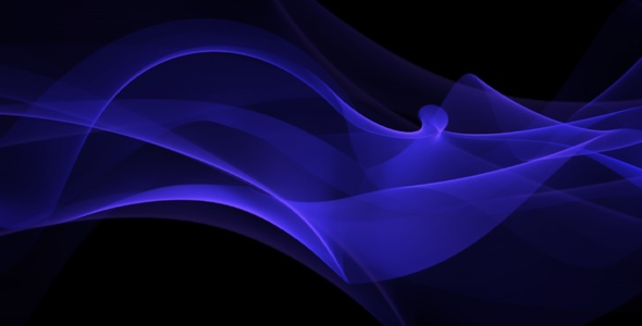 Blue Curling Waves Blue Curling Waves