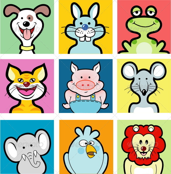 9 animal avatars 9 animal avatars