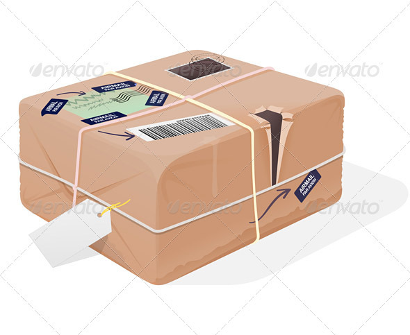 Mail Package Illustration Mail Package Illustration