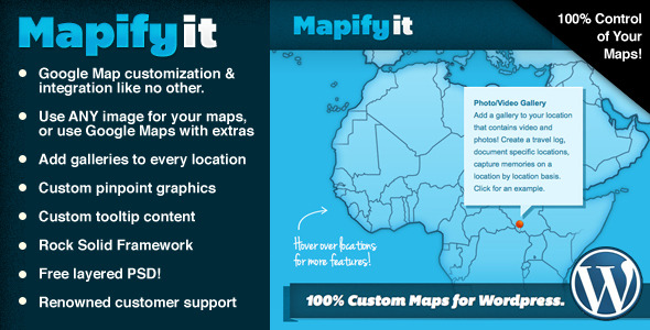 Mapify.it Customized Google Maps for Wordpress Mapify.it Customized Google Maps for Wordpress