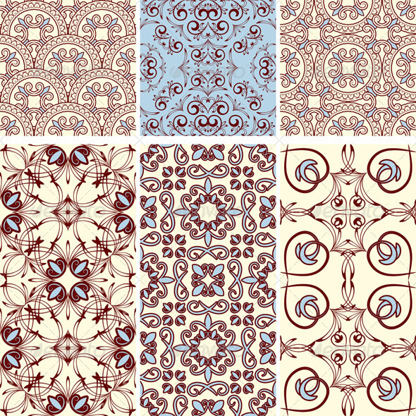 6 Seamless Patterns 6 Seamless Patterns