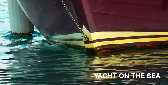 Yacht On The Sea Yacht On The Sea