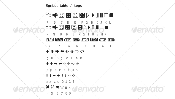 Pixie symbol - Decorative Fonts