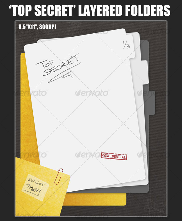 Folder design - Miscellaneous Web Elements