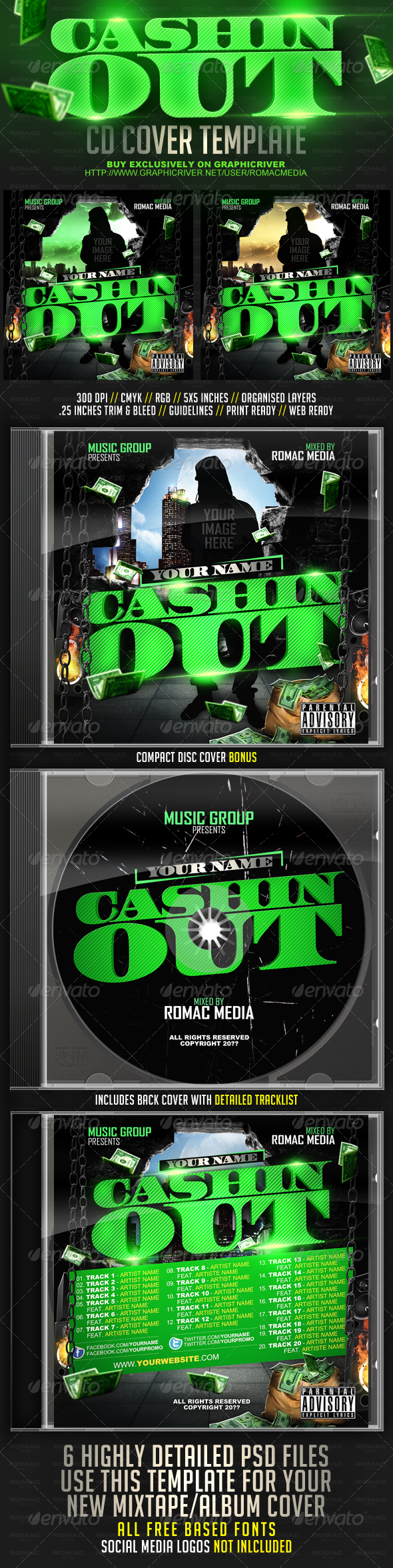 Cashin Out CD Cover Cashin Out CD Cover