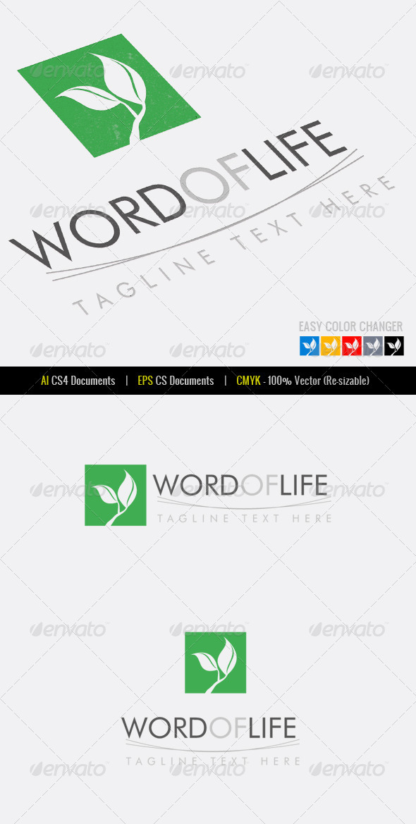 Word of Life Logo Template Word of Life Logo Template