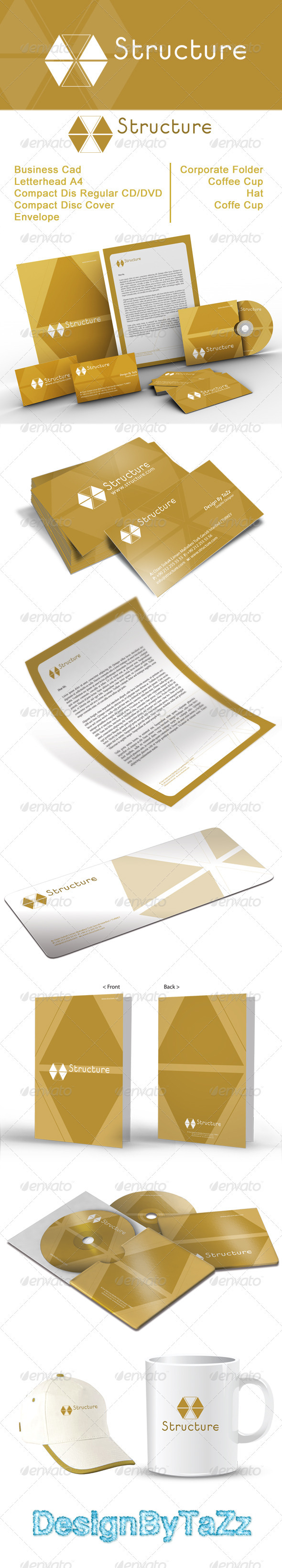 Structure Corporate Identity Package Structure Corporate Identity Package