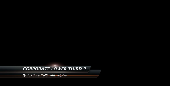 Corporate Lower Third 2 Corporate Lower Third 2