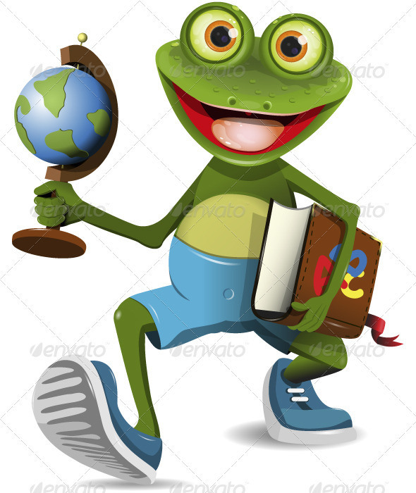 Frog student Frog student