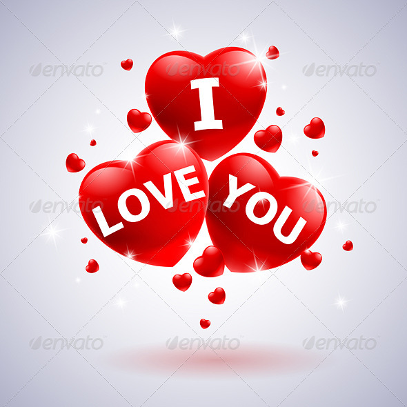 I love you with heart I love you with heart