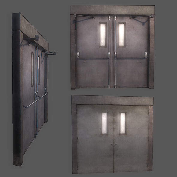 Generic Entrance Door - 3DOcean Item for Sale