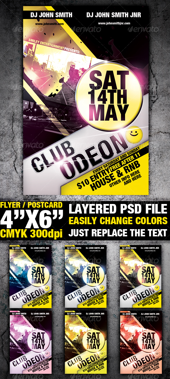 Club Flyer Template Club Flyer Template