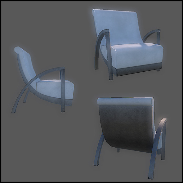 Generic Designer Chair - 3DOcean Item for Sale