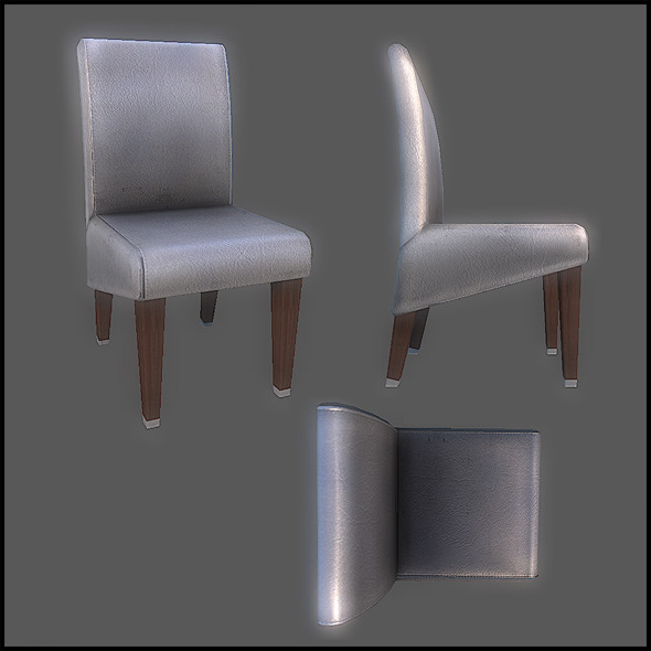 Classic Dining Chair - 3DOcean Item for Sale
