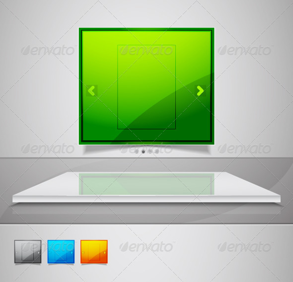 Gallery Screen Promotional Design Element Gallery Screen Promotional Design Element