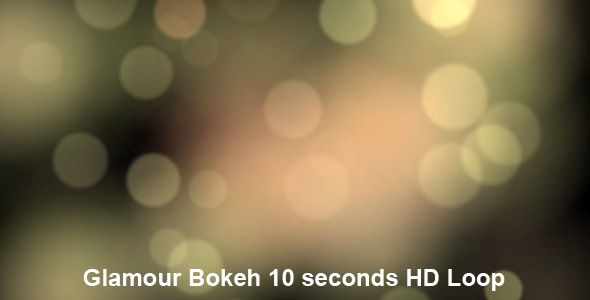 Glamour Bokeh HD Loop Glamour Bokeh HD Loop