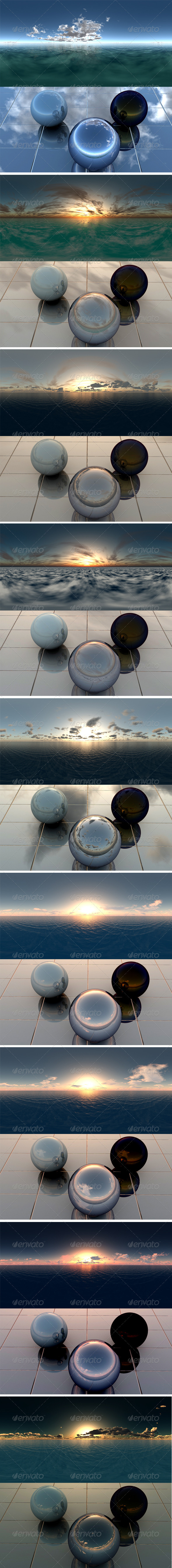 Pack 8 - Sea - 3DOcean Item for Sale